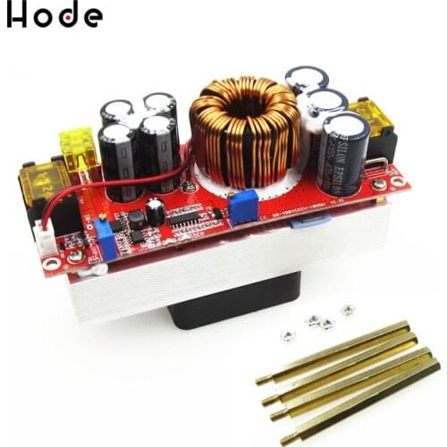1800W 40A Boost Converter DC-DC Step Up Power Supply Adjustable Module DC 10V-60V to 12V-90V Adjustable Voltage Charger Module