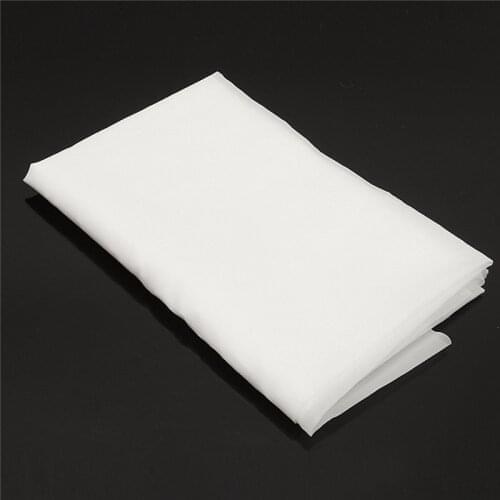 1m x 1m Nylon Filtration Sheet White 200 Mesh Water Oil IndustrialFilter Cloth 40-Inch Vacuum Cleaner Parts Durable Quality