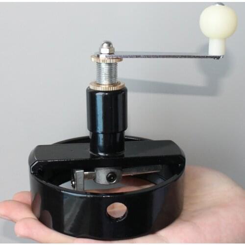 Adjustable Metal Rotary Circle Graphic Paper Cutter Button Maker (1" to 2-1/4")