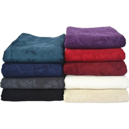 Width 53'' Chinese National Style Jacquard Cotton Linen Fabric By The Half Yard For Cheongsam Tang Costume Skirt Material