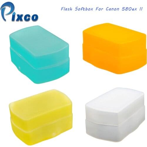 Bounce Flash Diffuser Softbox For CANON 580EX 580EX II for YOUGNUO YN560II YN560III YN510 YN565 YN568EXII for Godox V850 V860