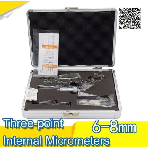 Three-point Internal Micrometers 0.275-.035inch 6-8mm*0.001 315-01-110