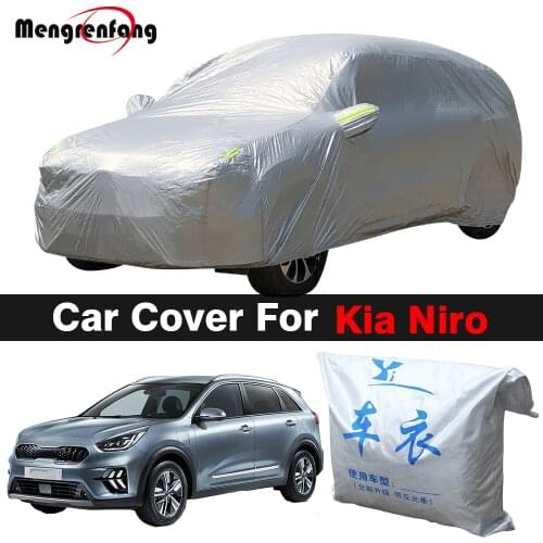 Outdoor Car Cover Auto Anti-UV Sun Shade Rain Snow Protection Cover Dustproof For Kia Niro