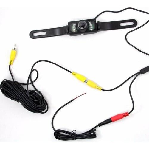 Waterproof LED IR Night Vision Car License Plate Rear View Backup Camera Car Rear View camera License Plate Frame Back Up Camera