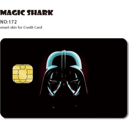 Magic Shark Joker Super Hero Naruto Film Tape Sticker Skin for Credit Card
