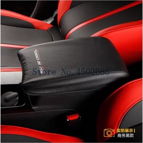 High quality styling accessories, car armrest box, scratch resistant leather case for Mitsubishi Eclipse Cross 2018