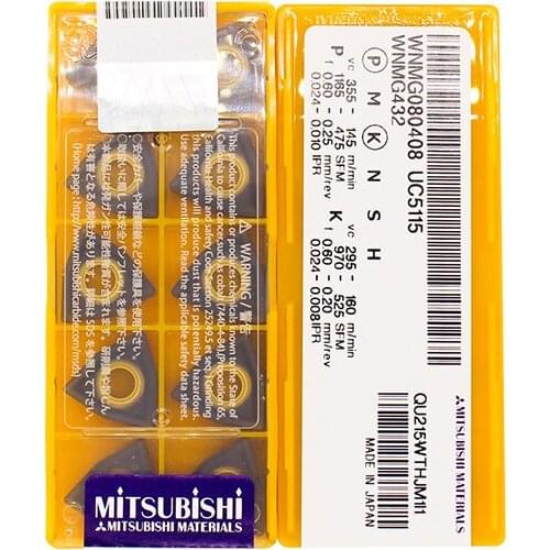 WNMG080408 UC5115 100% Original carbide insert with the best quality 10pcs/lot free shipping