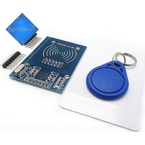 1pcs/lot MFRC-522 RC522 RFID RF IC card sensor to send S50 Fudan card, keychain for In Stock
