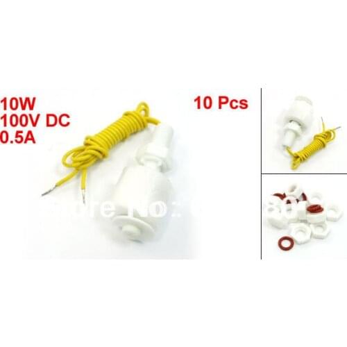 10 Pcs / Lot xZP508 P.P Fish Tank Pool Liquid Water Level Sensor Vertical Float Switch Wholesale Retail