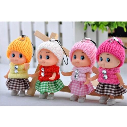 5PCS Cute new Kids Toys Soft Interactive Baby Dolls Toy Mini Doll For girls and boys