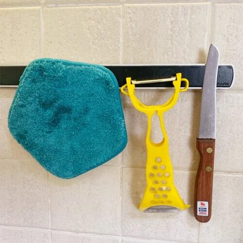 Kitchen cleaning magic sponge Creative microfiber cleaning cloth with magnets scouring pad heat pads potholder kitchen tools