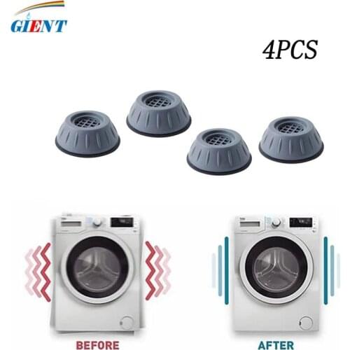 4Pcs Anti Vibration Feet Pads Washing Machine Refrigerators Rubber Mat Anti-Vibration Pad Dryer Universal Fixed Non-Slip Pads