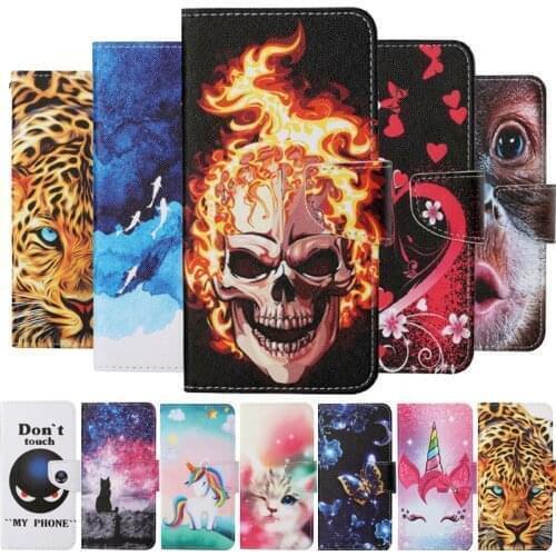 Flip Wallet Leather Case For iPhone 11 12 Pro X XS XR Max 6 7 8 6S Plus SE 2020 Phone Card Holder Stand Book Cover Painted Coque