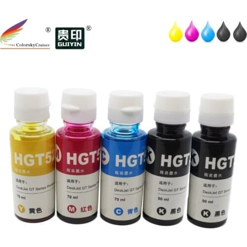 Refill Ink Bottle for HP GT 51 52 DeskJet GT-5810 GT-5811 GT-5820 GT-5821 GT-5822 Ink Tank 110 115 116 310 311 315 Multipack