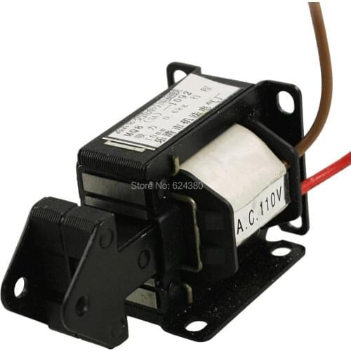 SA-1092 Pull Type AC 110V 10mm Stroke 0.6Kg Force Solenoid Electromagnet