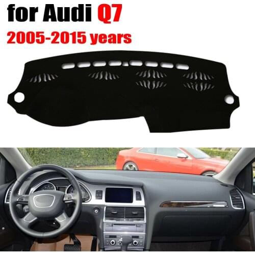Car dashboard cover mat for Audi Q7 2005-2015 years Left hand drive dashmat pad dash covers auto dashboard accessories
