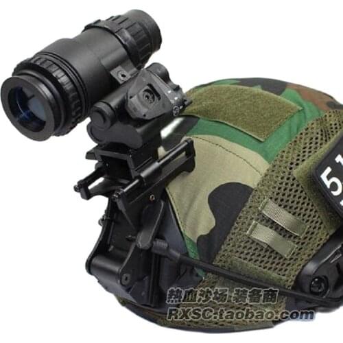 Hunting Tactical Paintball Tactical Pvs-18 single eye night vision model + improved pvs-14 metal tipper