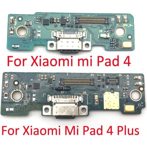 Original For Xiaomi Mi Pad 4 Pad4 Plus USB Charging Port Mic Microphone Dock Connector Board Flex Cable Repair Parts