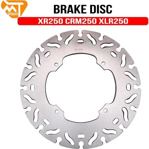 For HONDA XR250 CRM250 XLR250 XR CRM XLR 250 Stainless Steel Motorcycle 240MM 220MM Front Brake Disc