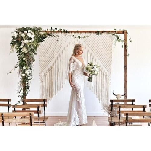 180cm x 210cm Macrame Wedding Arch