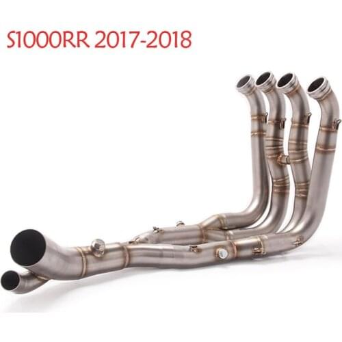 For S1000RR 2017 2018 Years Motorcycle Exhaust Full System Header Link Pipe Exhaust Tube Escape Moto 2017 2018