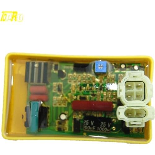 High Performance 6 PIN Racing CDI Adjustable DC GY6 150-250cc Scooter Moped ATV Racing Motorbike