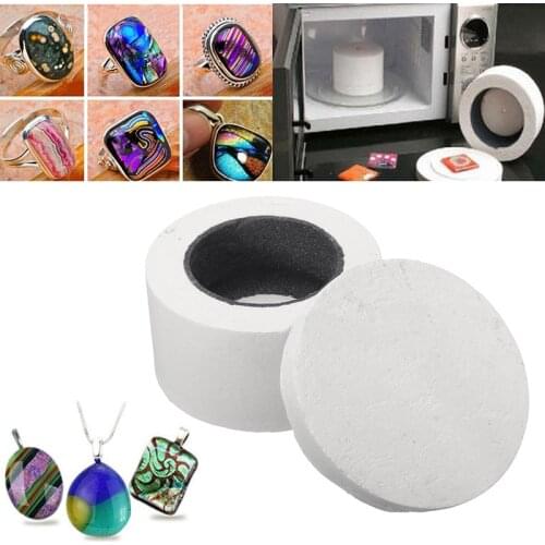 1set Ceramic Fibre Small Microwave Kiln for Glass Fusing Supplies Professional Tool