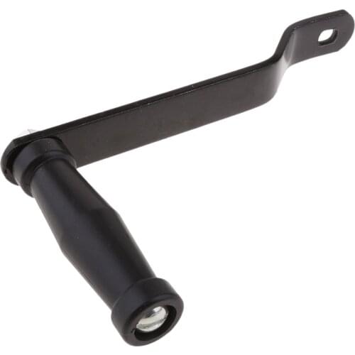 1 Piece Boat Towing Winch Black Steel Handle Heavy Duty Crank Replacement