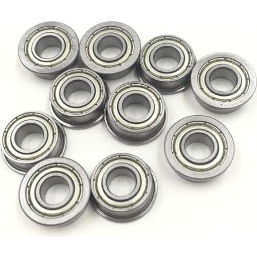 10Pcs F686 F686ZZ Shielded Model Flange Bearing 6 x 13 x 5mm