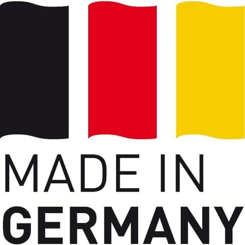 2x2cm MADE IN GERMANY self-adhesive paper label sticker for origianl products, 10000 pcs/lot, Item No. FA20