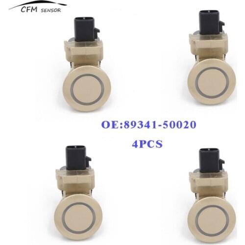 4pcs New Brand PDC 89341-50020 Ultrasonic Parking Sensor Backup Object For LEXUS LS430 4.3L