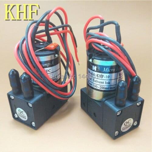 6pcs Original inkjet printer eco solvent ink pump KHF-10 24V 3W air pumps for Infinity Challenger Zhongye GZ Wit-colors printers