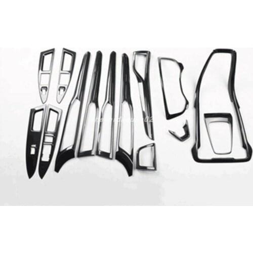 For Ford Fusion Mondeo 2013 2014 2015 2016 High quality Carbon fiber style Car Interior kit Cover Trim