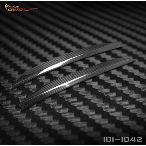 For HYUNDAI ROHENS COUPE 2009-2011 Modification Carbon Fiber Lamp Eyebrow