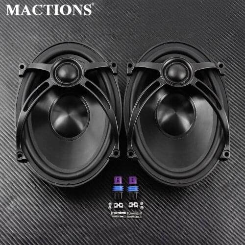 Motorcycle 5"x7" Speakers Saddlebag Lid Speakers For Harley Touring Road King Classic Street Glide FLHR FLTR FLHRC 1994-2019 20