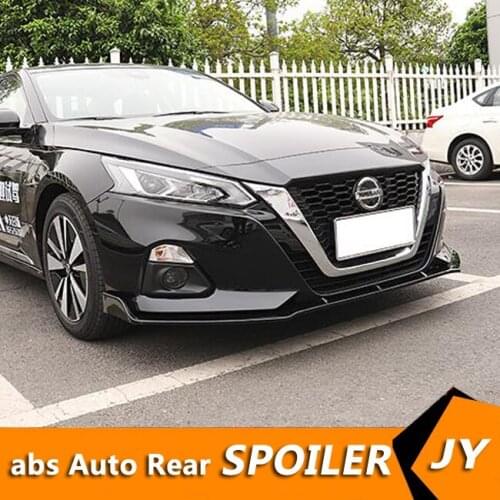 For NISSAN Altima Body kit spoiler 2018-2019 For Altima PT ABS Rear lip rear spoiler front Bumper Diffuser Bumpers Protector