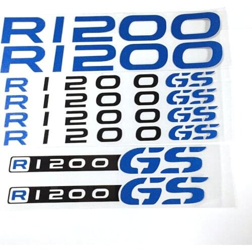 Motorcycle REFLECTIVE Stickers FAIRING Decals for BMW R1250GS r1250 gs R 1200 GS r1200 logo decals