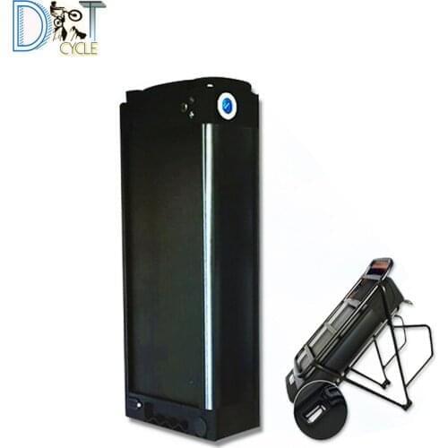 1000W/1500W 36V 48V 60V 20Ah 22Ah 24.5Ah 28Ah 35Ah electric cargo bike battery big rear rack Li-ion power battery pack