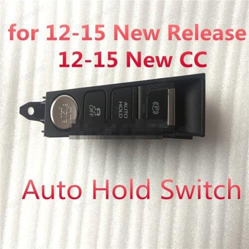 Polarlander Auto Hold Switch Start Stop Switch for 12-15 New R/elease 12-15 New C/C 3AD927137 Hand brake Button Auto Holder ESP
