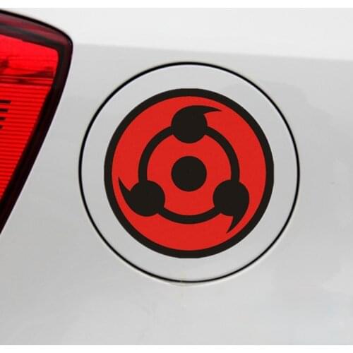 Car Stickers Sharingan Cartoon Creative Motorcycle Accessories KK Vinyl Decals Waterproof PVC JDM JEEP Deco Meterial