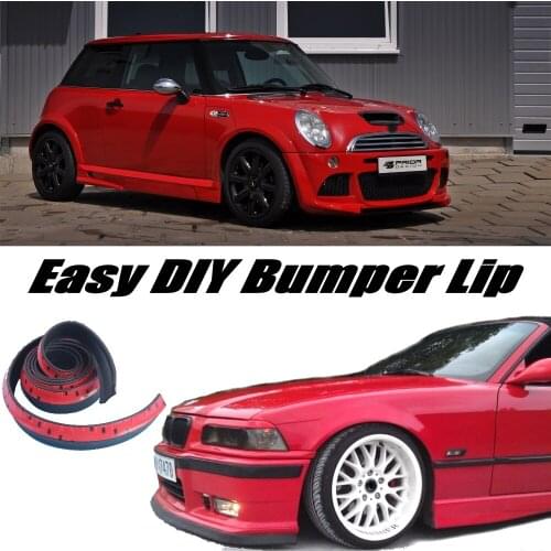 Bumper Lip Deflector Lips For Mini Convertible / Cabrio Front Spoiler Skirt For Car Tuning / Body Kit / Strip