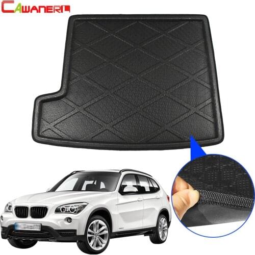 Cawanerl Car Styling Trunk Mat Boot Tray Liner Floor Luggage Mud Pad Cargo Carpet For BMW X1 E84 2010 2011 2012 2013 2014 2015