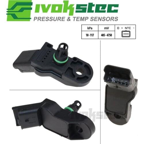Manifold Boost Air Pressure MAP Sensor For Peugeot Citroen Fiat 1920AJ 9639381480 0261230043 4676.80 1920.AJ 4676 80 1920 AJ