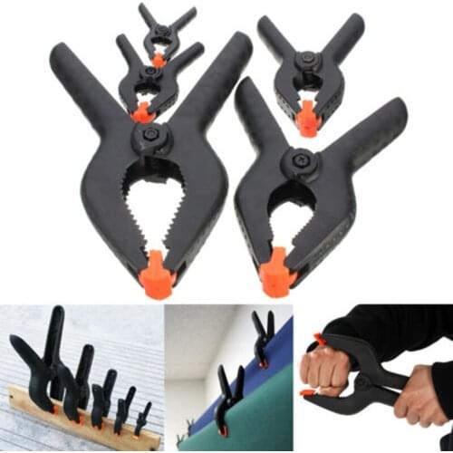 Woodworking Spring Clamps 2/3/4/6/9 Inches DIY Tools for Photography Studio Background Backdrops Accessories Fixed Clip