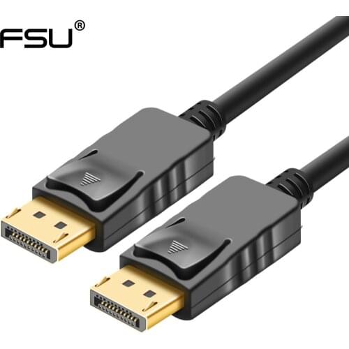 Displayport Cable DP to DP Cable Computer TV Adapter 1080P Display port Connector for PC Macbook HDTV Projector 1.8m 3m 5m