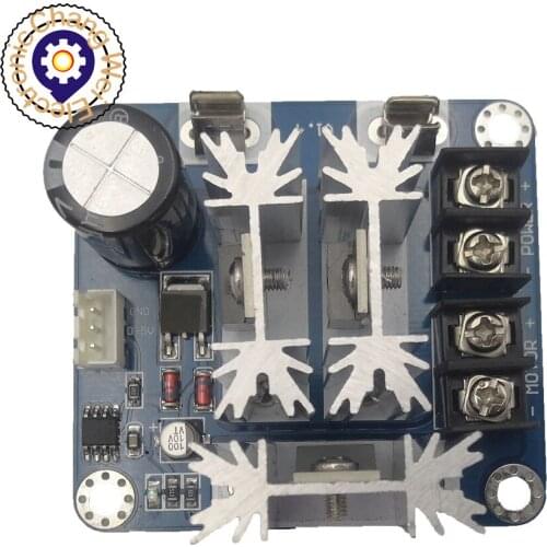 DC motor controller stepless speed regulation 6V-90V universal pwm DC motor speed controller PLC 15A