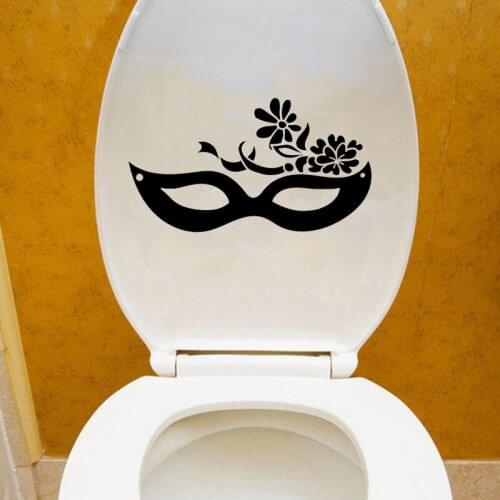Mask Masquerade Home Decor Toilet Decal Wall Sticker Vinyl 6WS0123