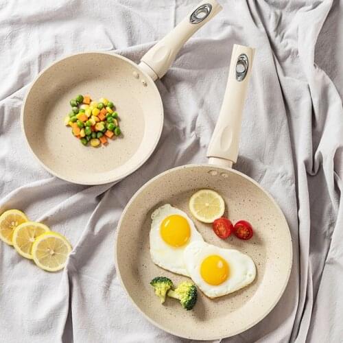 Multifunction Frying Pan Non Stick Heat Cooking Pan Resistant Ceramic Frying Pans For Induction Cooker Gas Stoves Kitchen Tools