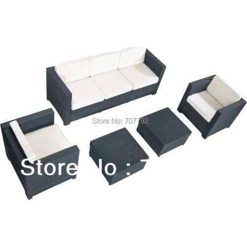 New Products Thames Outdoor Ratan Wicker Furniture Patio Sofa Set