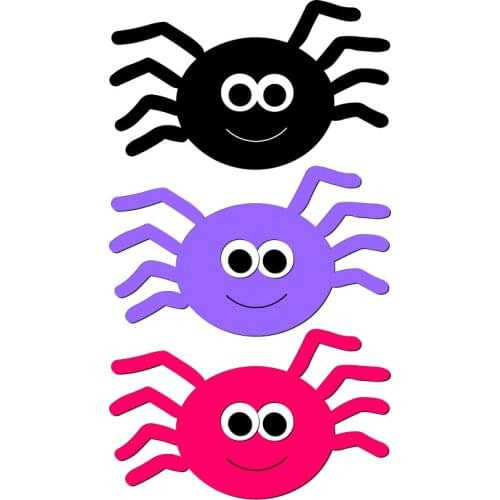 New Spider Wooden Die Scrapbooking C2866 Cutting Dies Multiple Sizes Compatible With Most Die Cutting Machines